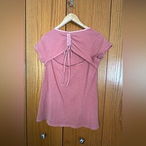 NWT Women's Dusty Rose Short Sleeve Tee
